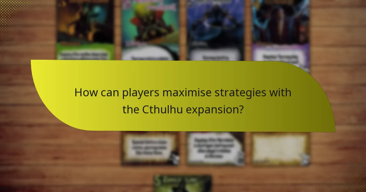 Which key cards are included in the Cthulhu expansion?