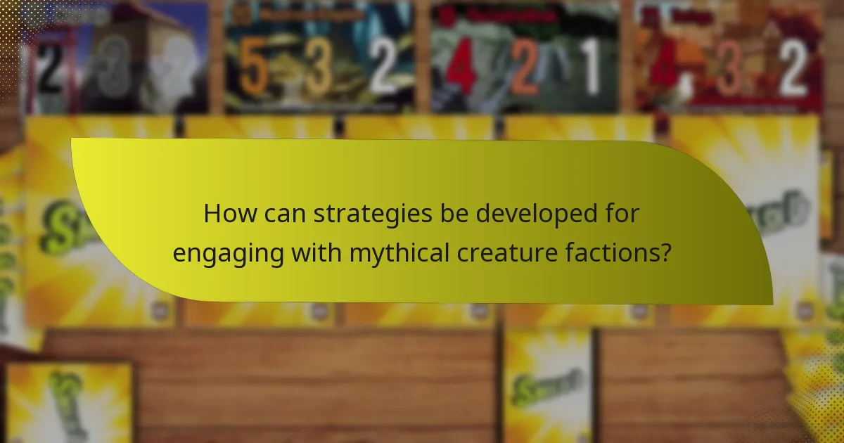 What are the main weaknesses of mythical creature factions?