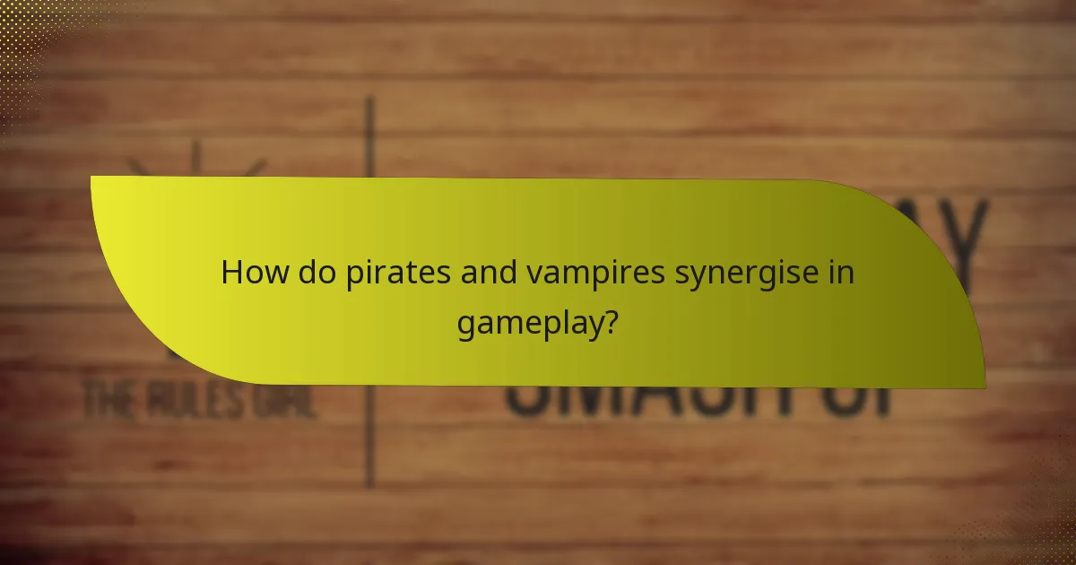 What are the characteristics of vampires in gameplay?