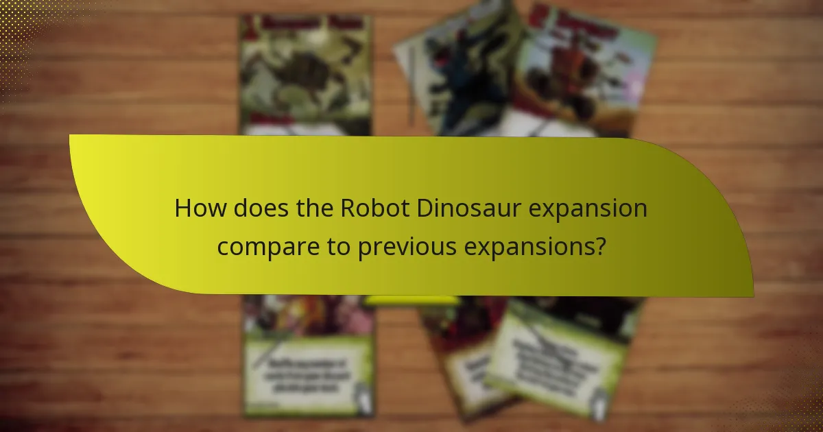 How can players effectively utilise strategies with the Robot Dinosaur expansion?