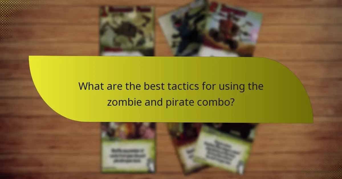 How does the zombie and pirate combo compare to other factions?