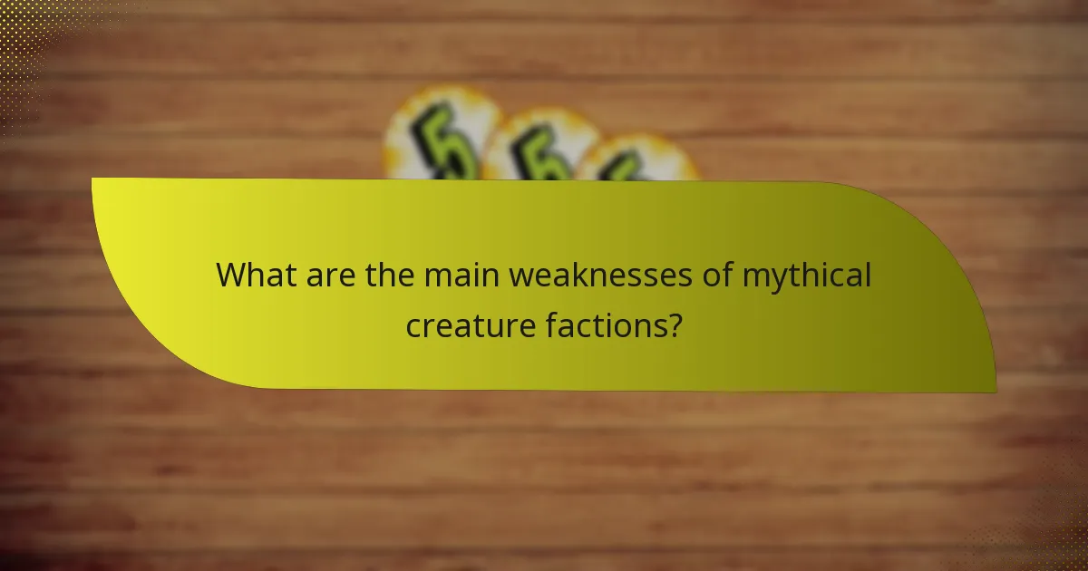 Which mythical creature factions are most popular in gaming?