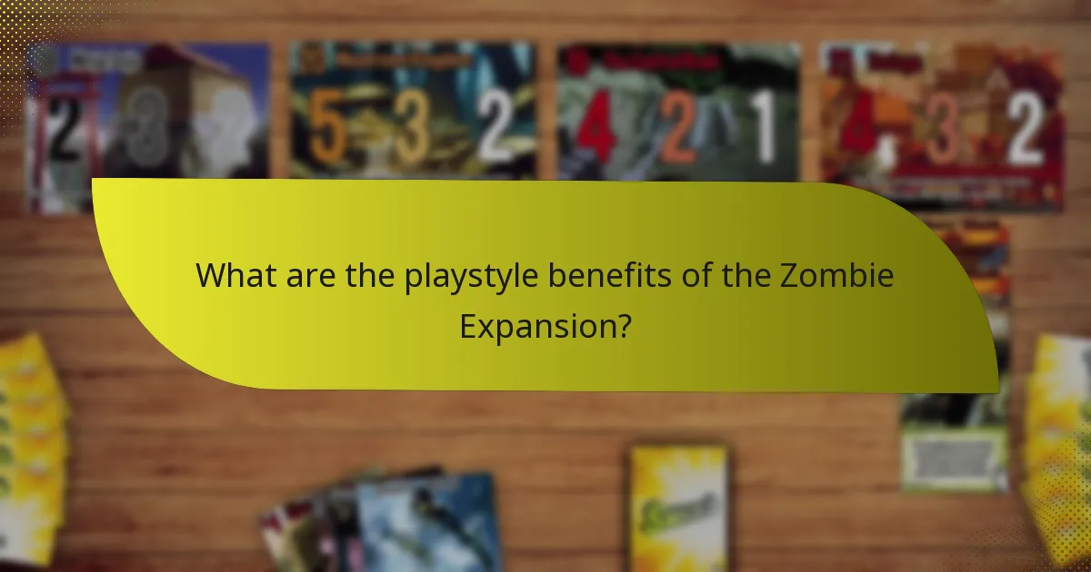 How can players effectively use the Zombie Expansion?