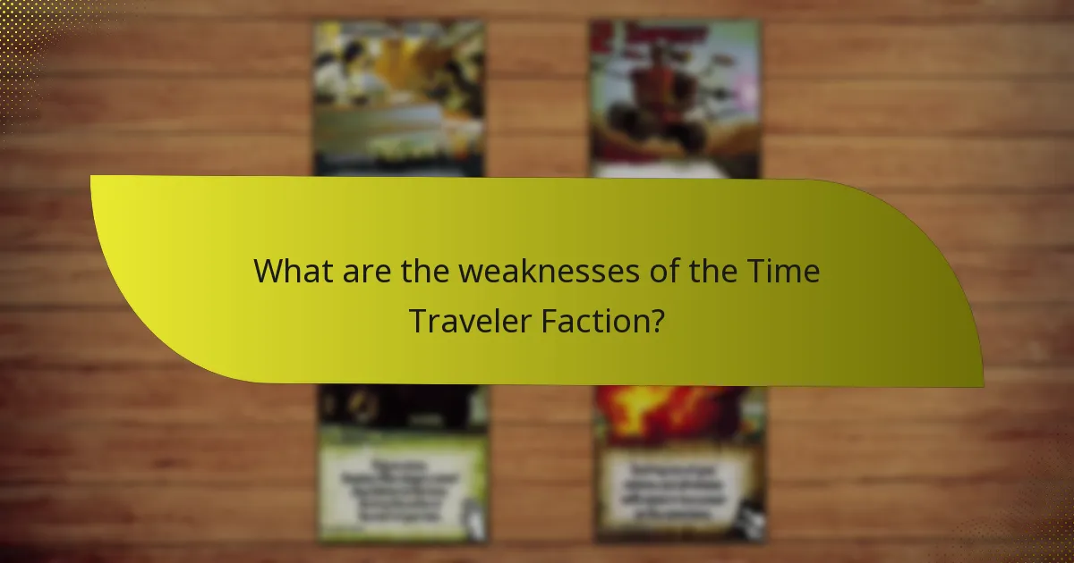 How does the Time Traveler Faction compare to other factions?