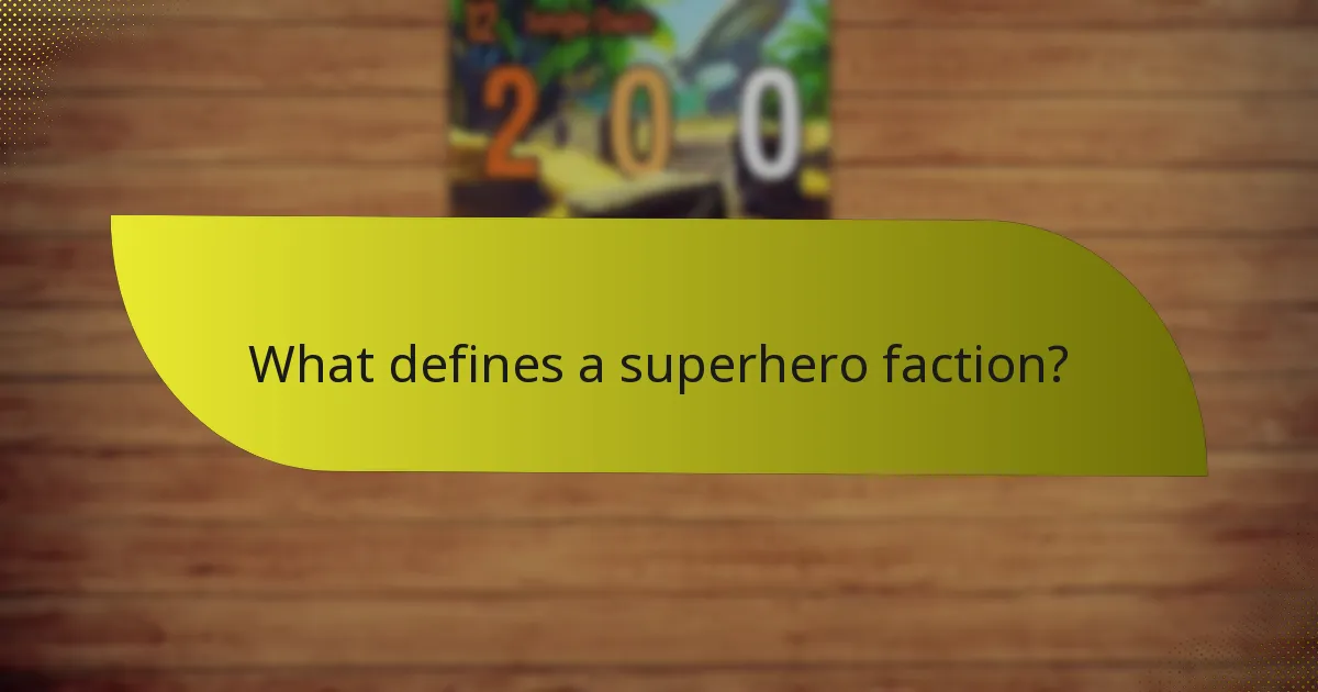 Which superhero factions are most popular?
