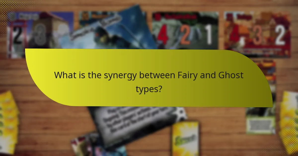 Which counters are effective against the Fairy and Ghost combo?